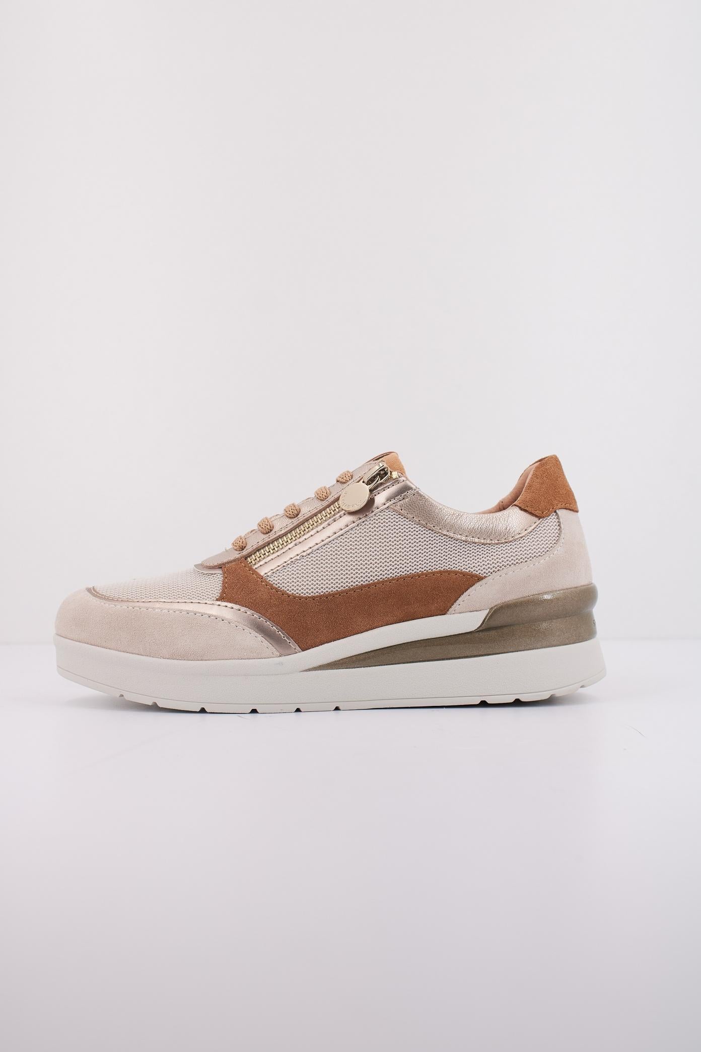 STONEFLY CREAM VELOUR TEX en color MARRON (1)