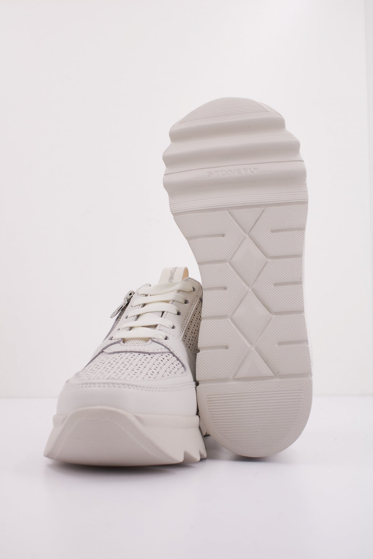 STONEFLY SPOCK NAPPA LTH TEX en color BLANCO (5)