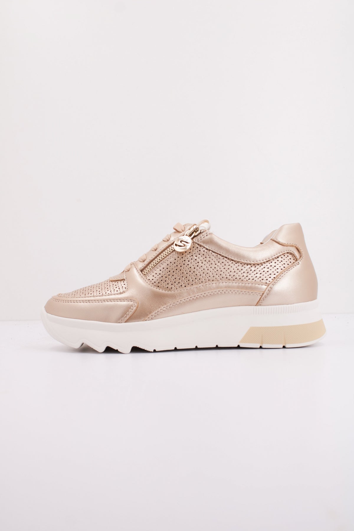 STONEFLY LAMINATED LTH TEX en color BRONCE (1)