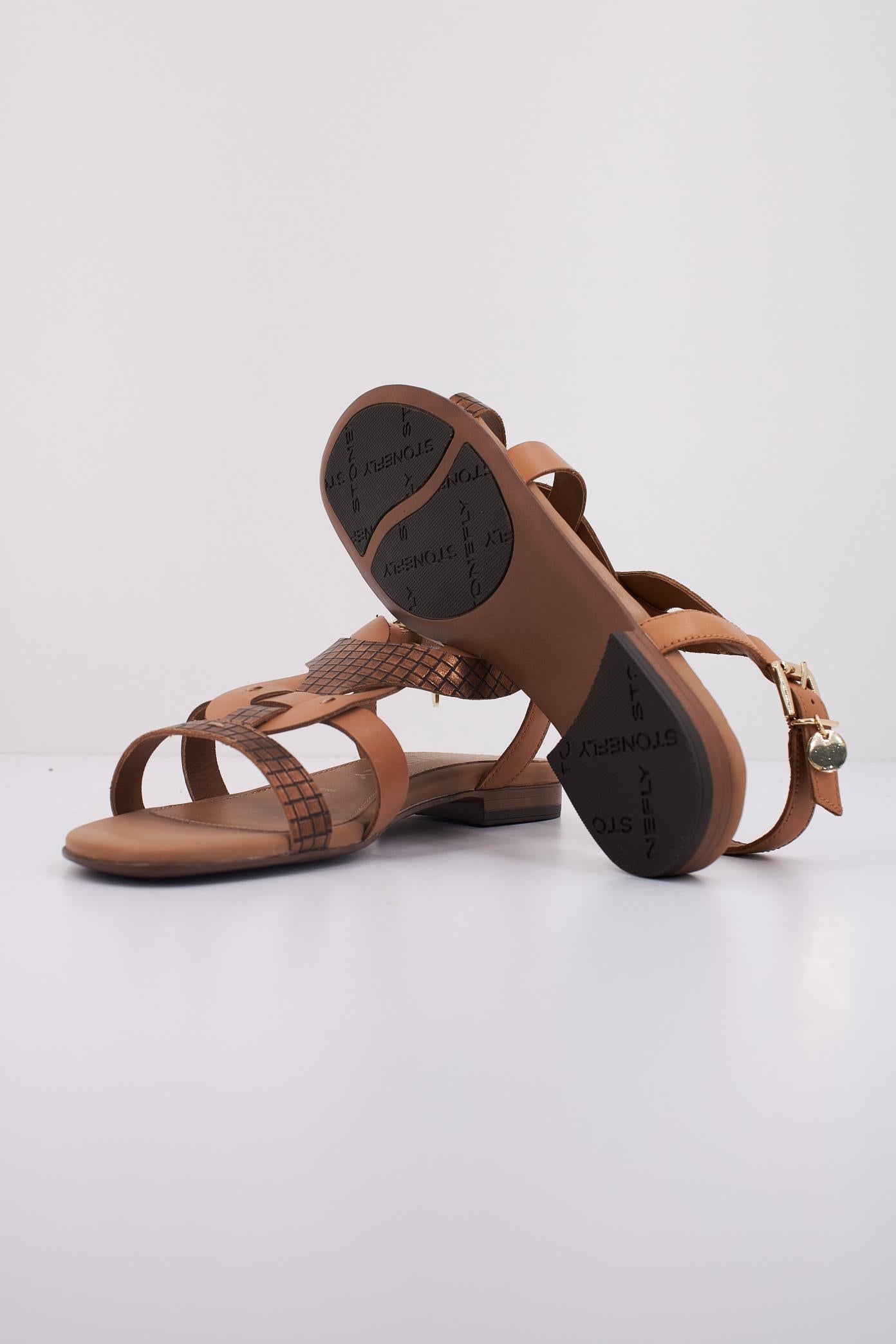 STONEFLY DAISY CALF LTH/S. EMBOSSE en color MARRON (5)
