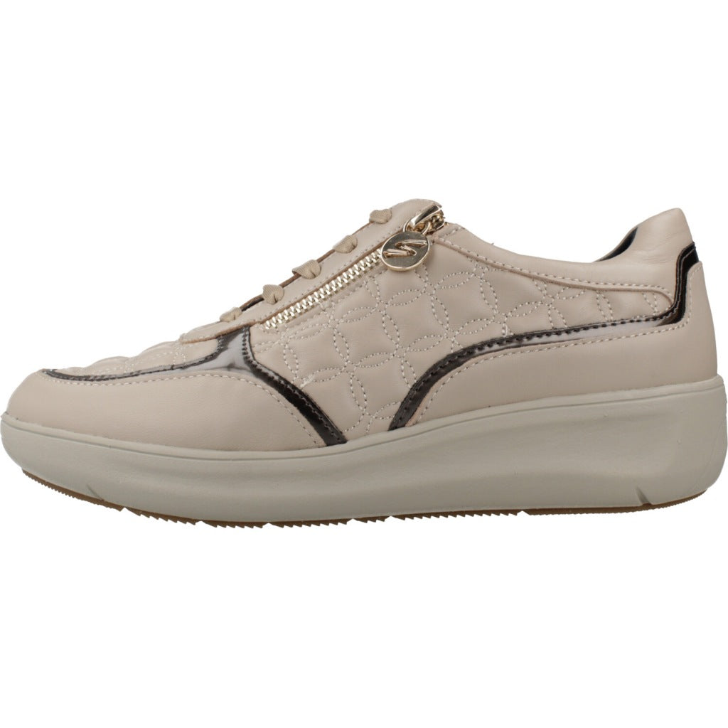 STONEFLY ROCK ZIP NAP MATELASSE en color BEIS (2)