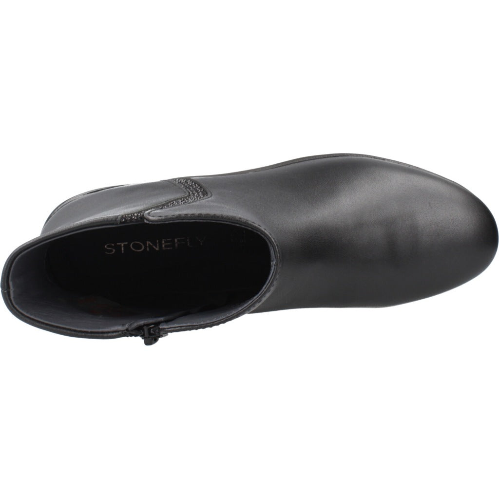 STONEFLY CREAM ZIP NAP en color NEGRO (7)