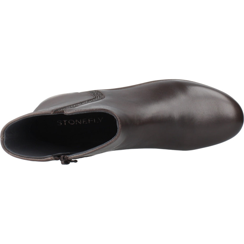 STONEFLY CREAM ZIP NAP en color MARRON (7)