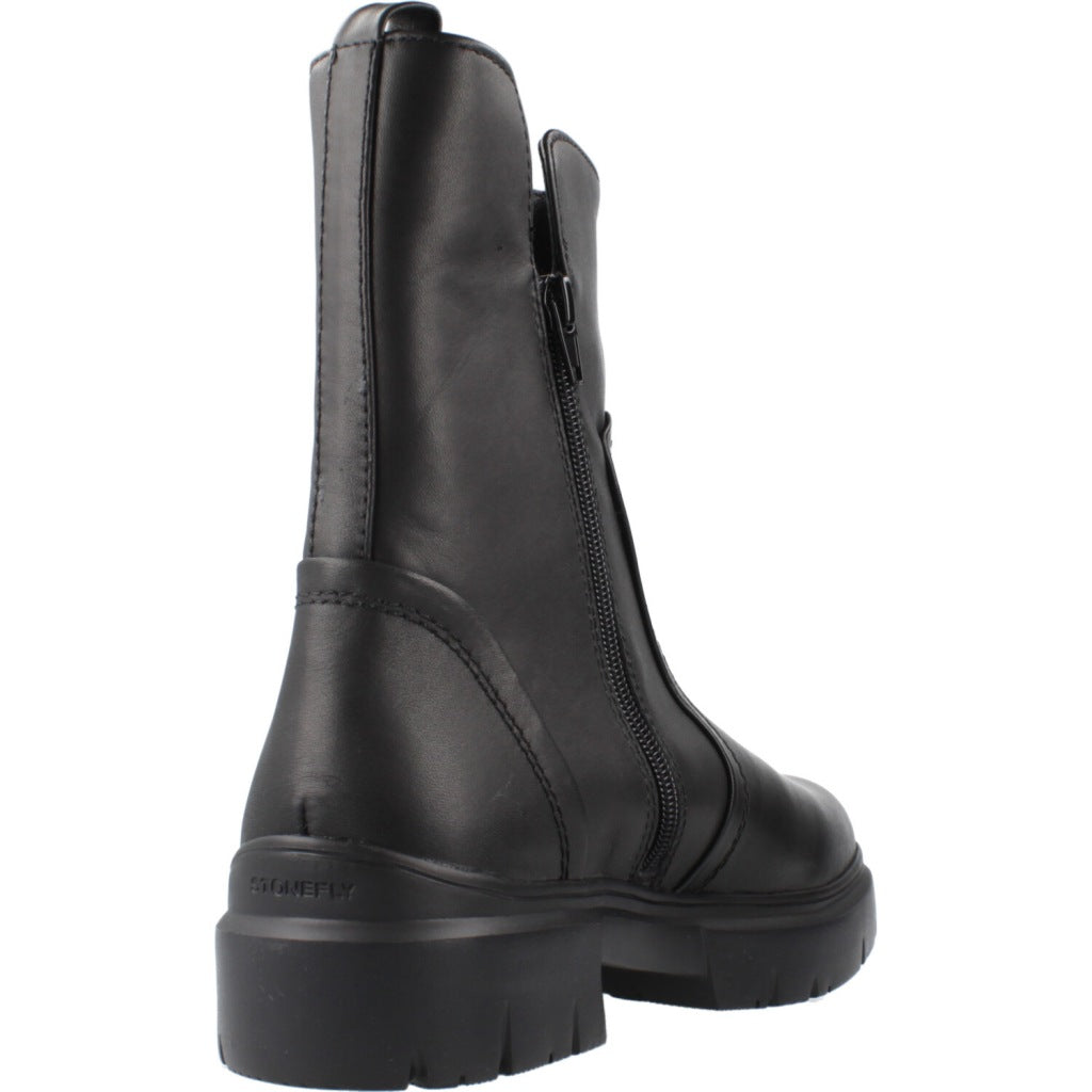 STONEFLY PHOEBE ZIP LTH en color NEGRO (3)
