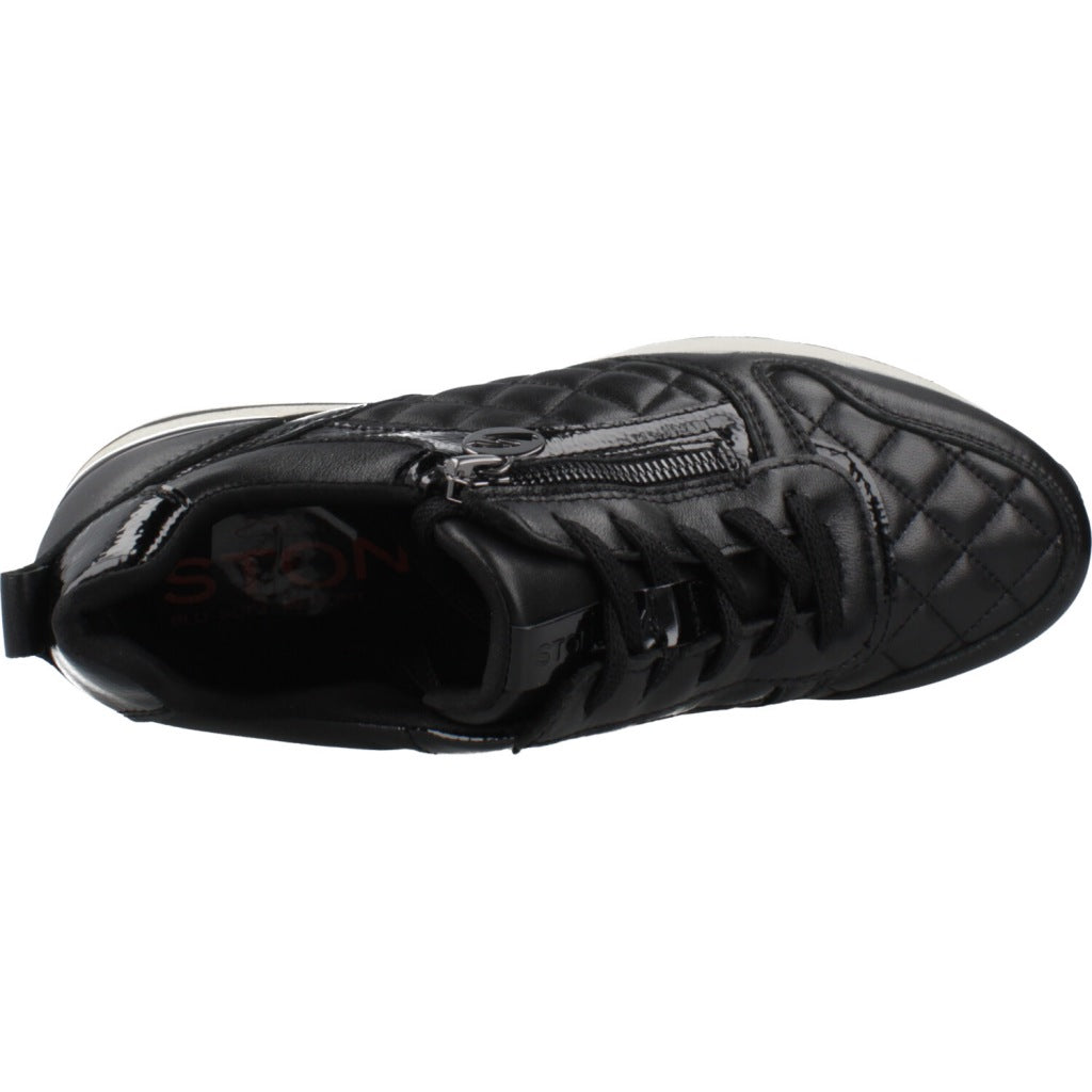 STONEFLY MINA ZIP NAP en color NEGRO (7)