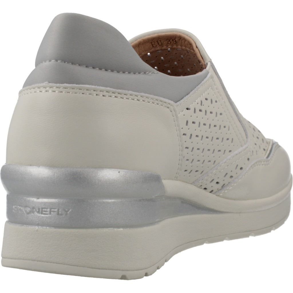STONEFLY CREAM NAPPA LTH en color BLANCO (3)