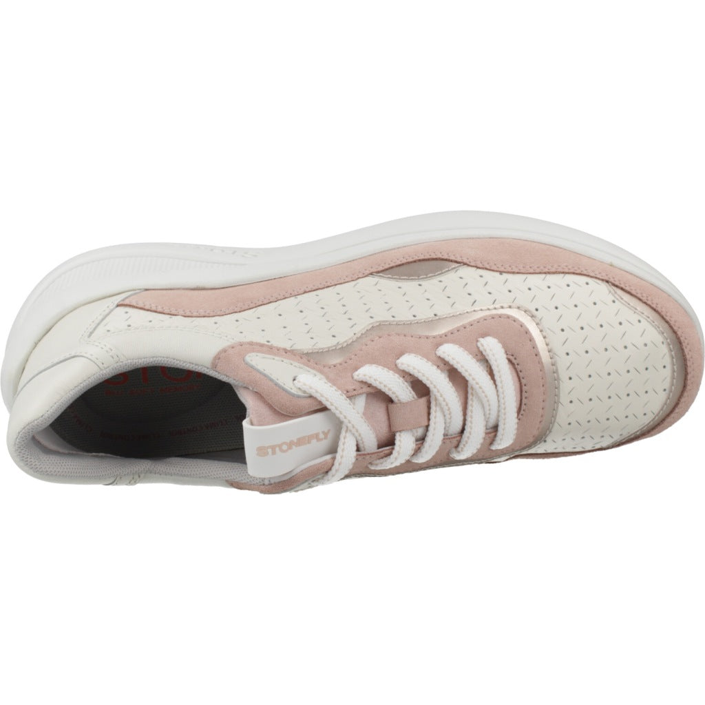 STONEFLY ROCHA NAPPA LTH VELOUR en color BEIS (7)