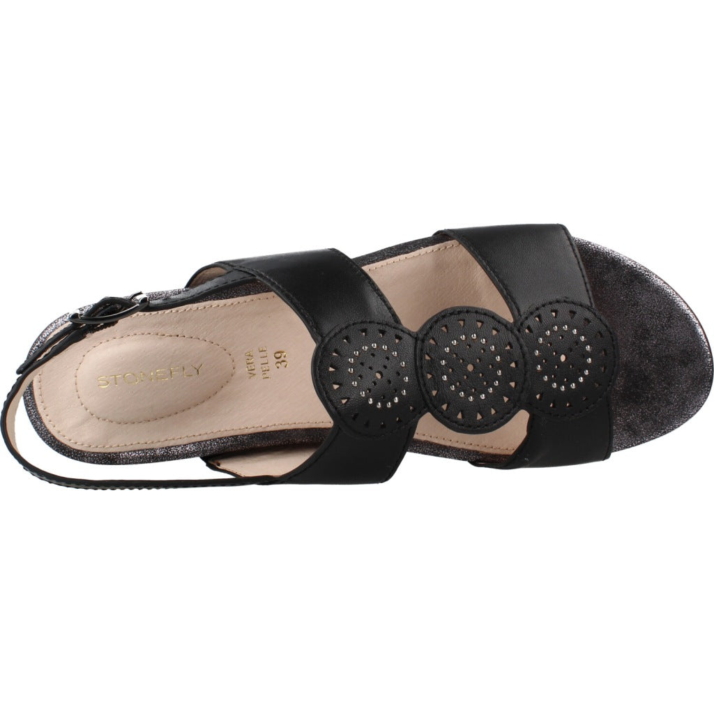 STONEFLY EVE NAPPA LTH en color NEGRO (7)