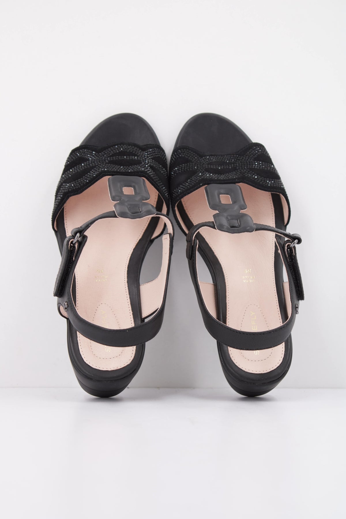 STONEFLY VANITY III NAPPA LTH GOA en color NEGRO (3)