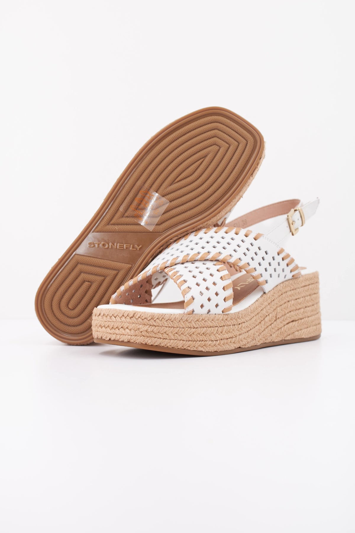 STONEFLY IVORY NAPPA LTH en color BLANCO (5)