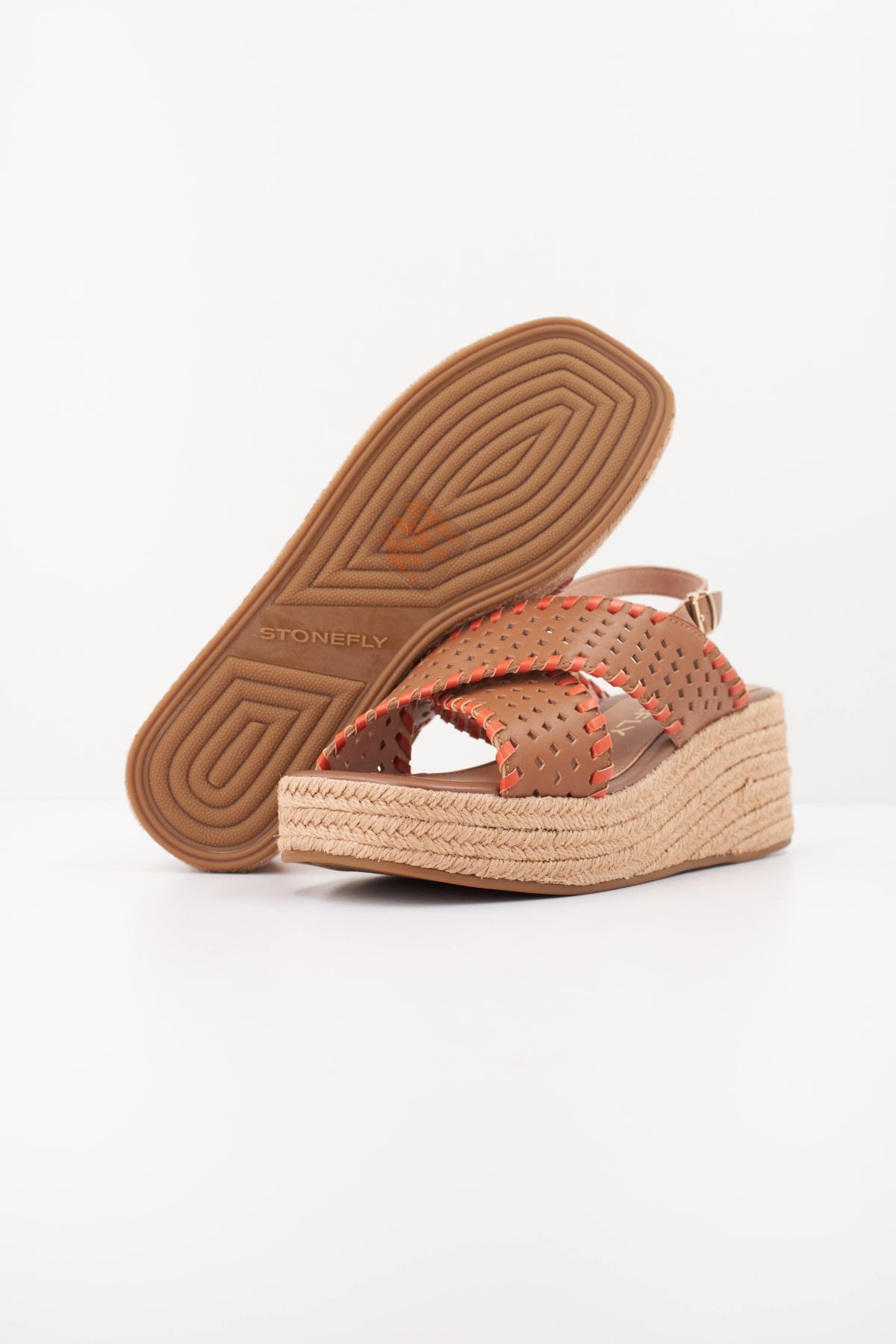 STONEFLY IVORY NAPPA LTH en color MARRON (5)