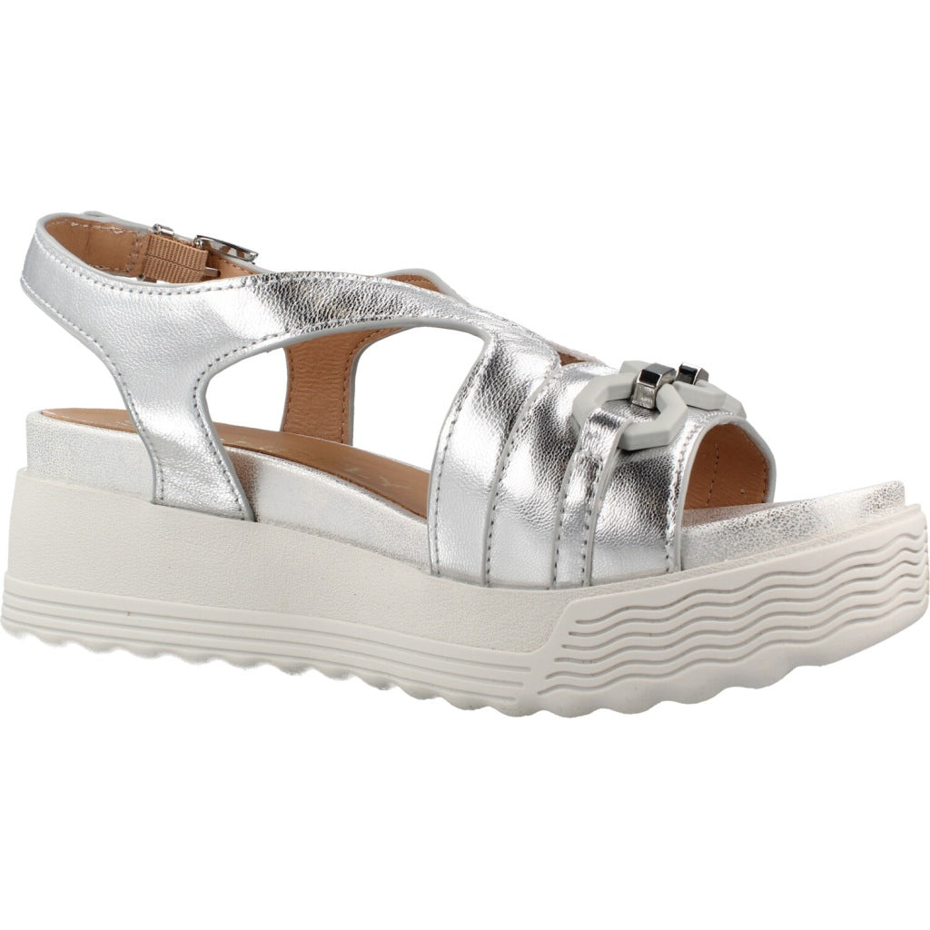 STONEFLY PARKY LAMINATED LTH en color PLATA (5)