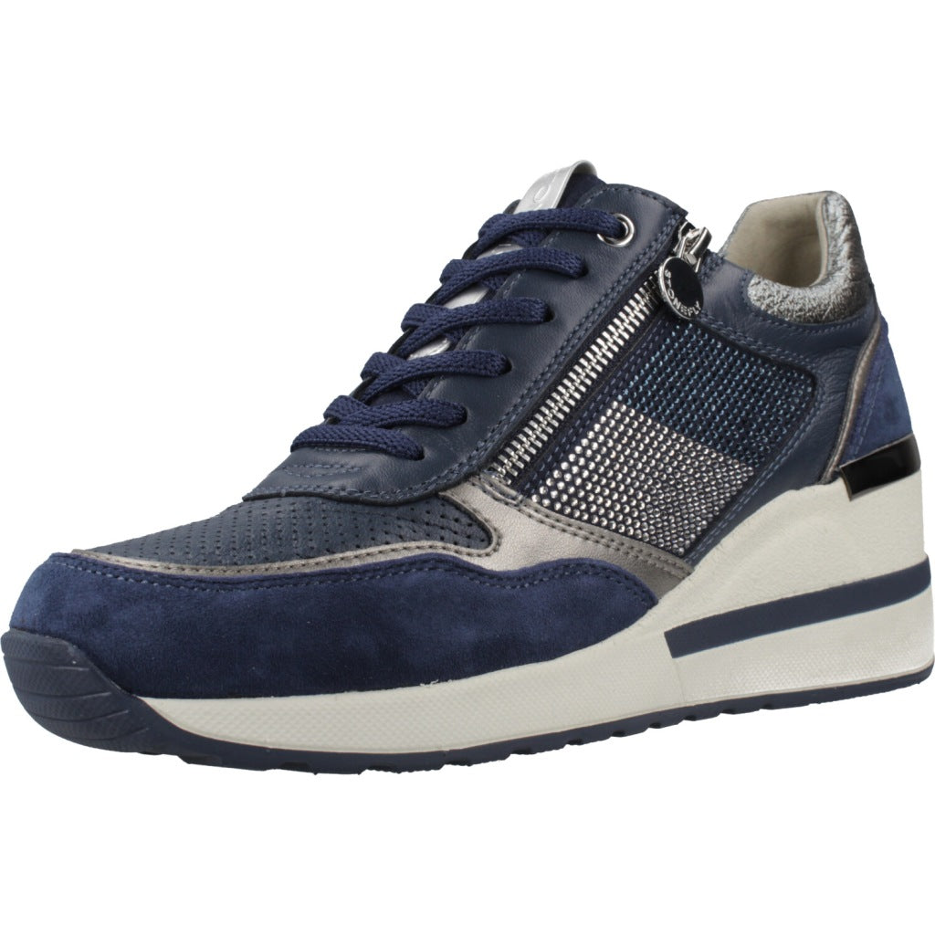 STONEFLY MINA GOAT SUEDE NAPPA LTH en color AZUL (1)