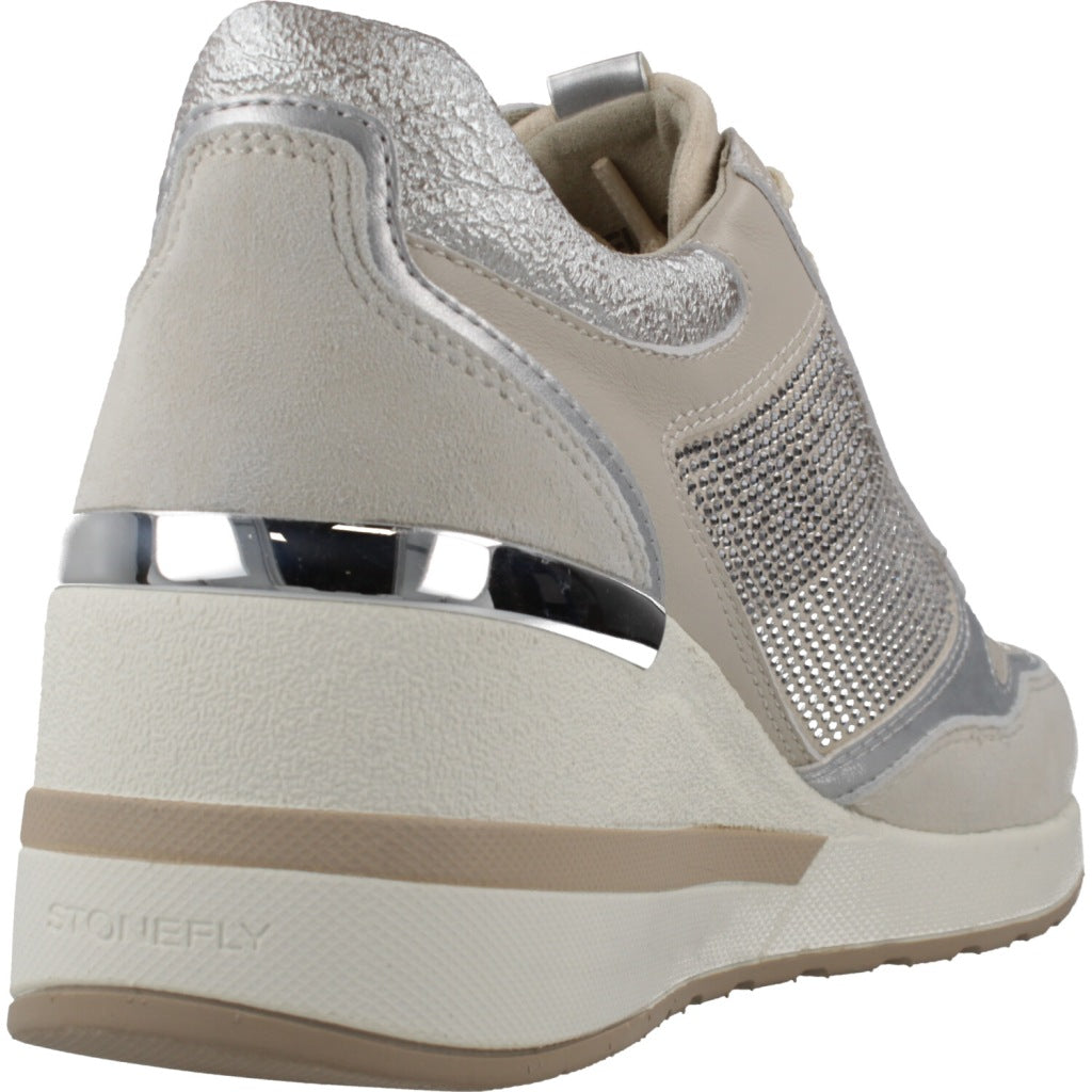 STONEFLY MINA GOAT SUEDE NAPPA LTH en color BEIS (3)