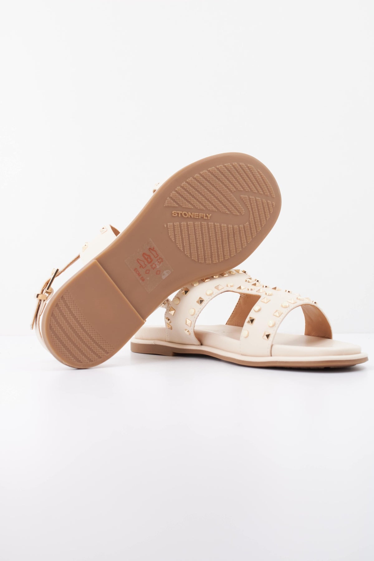 STONEFLY GEMMA NAP STUDS en color BLANCO (5)