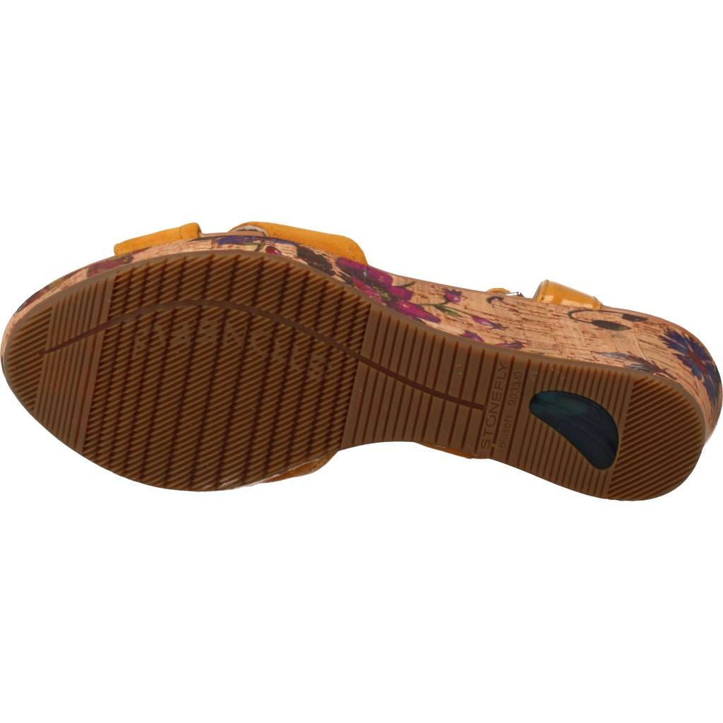 STONEFLY MARLENE II VEL PAT en color MARRON CLARO (7)