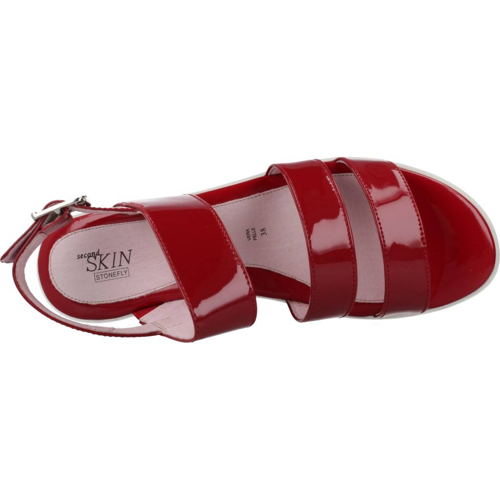 STONEFLY KETTY PATENT en color ROJO (7)