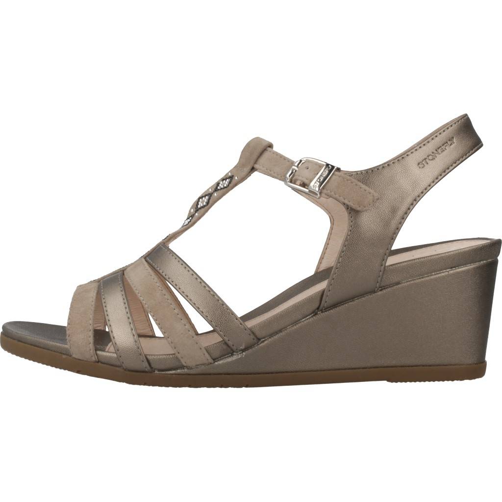 STONEFLY SWEET III GOAT SUEDE/LA en color MARRON (2)
