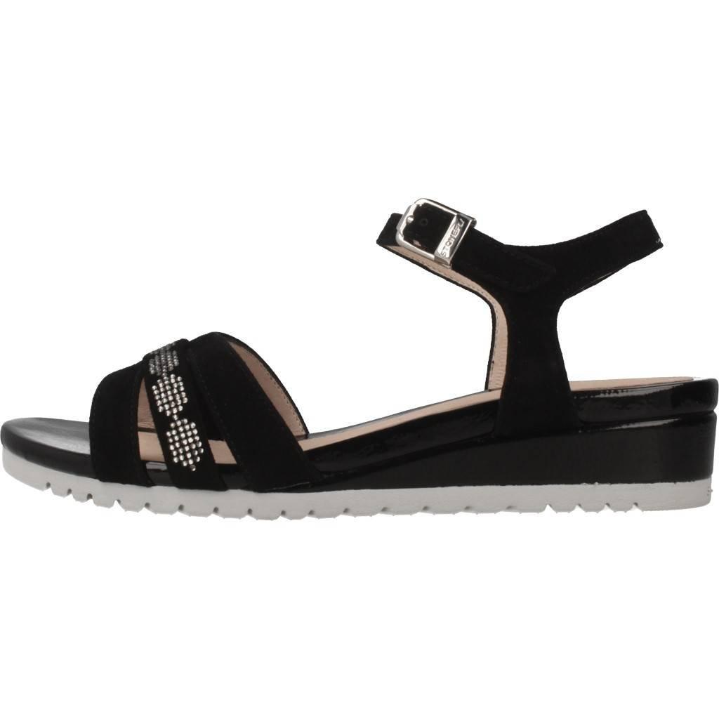 STONEFLY CHER GOAT SUEDE en color NEGRO (2)