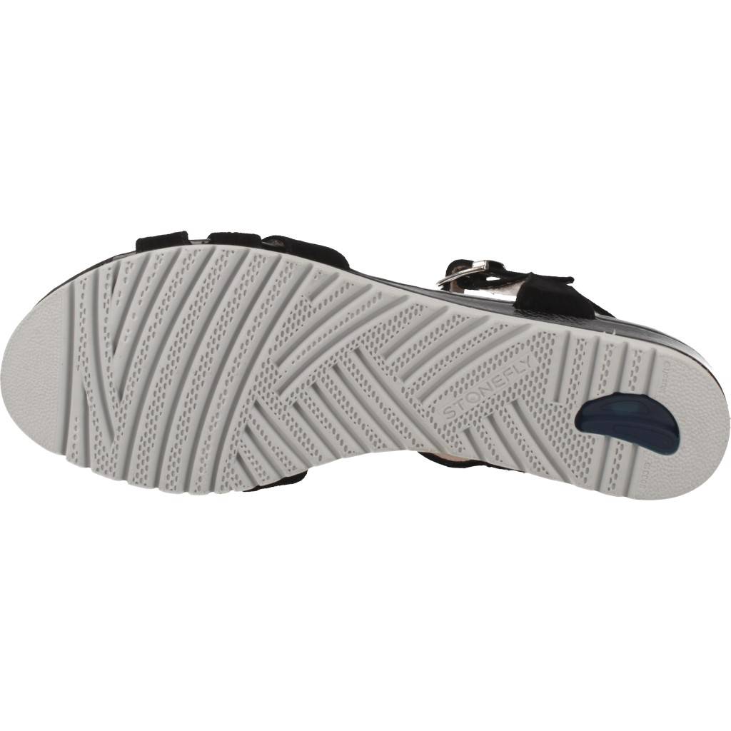 STONEFLY CHER GOAT SUEDE en color NEGRO (7)