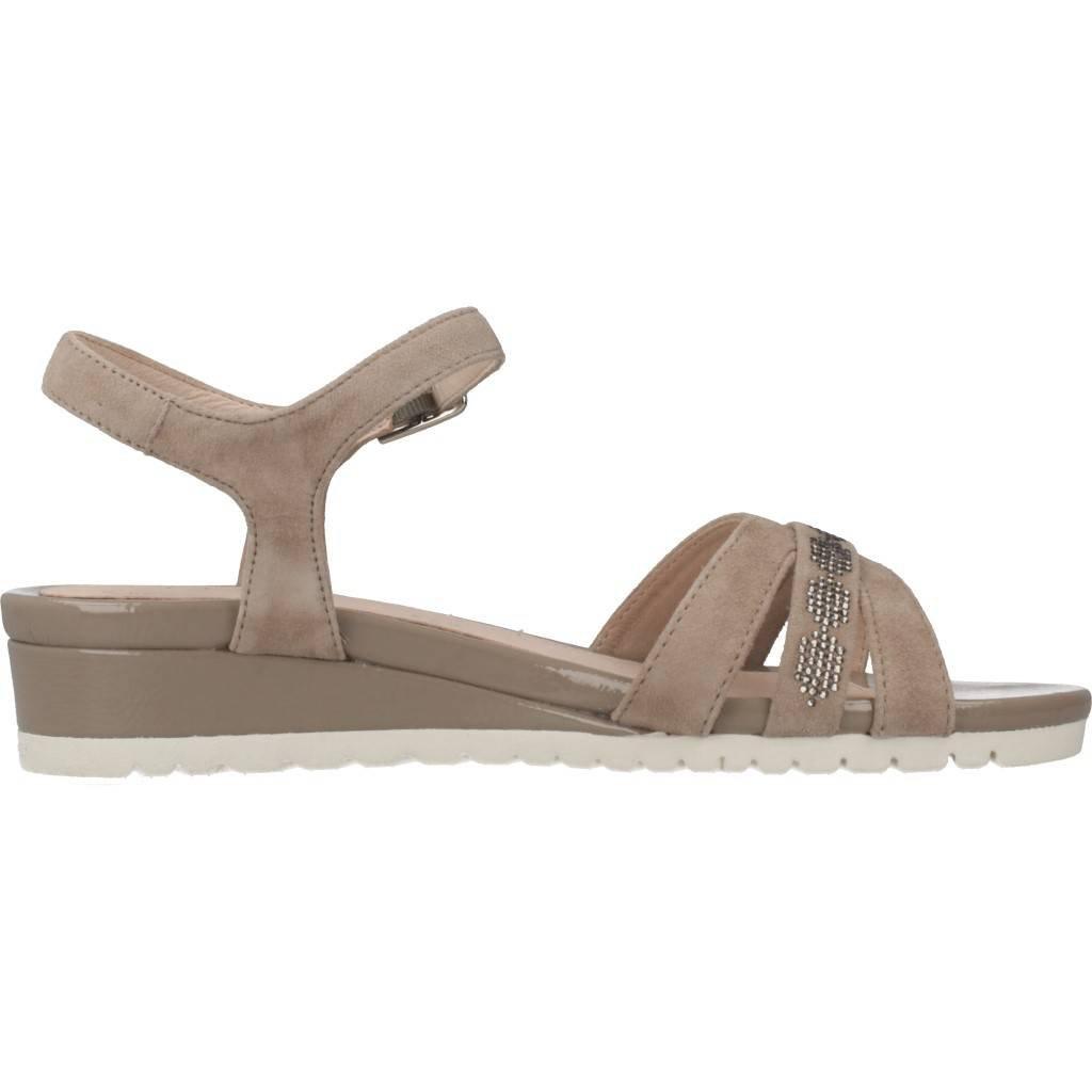 STONEFLY CHER GOAT SUEDE en color MARRON CLARO (4)