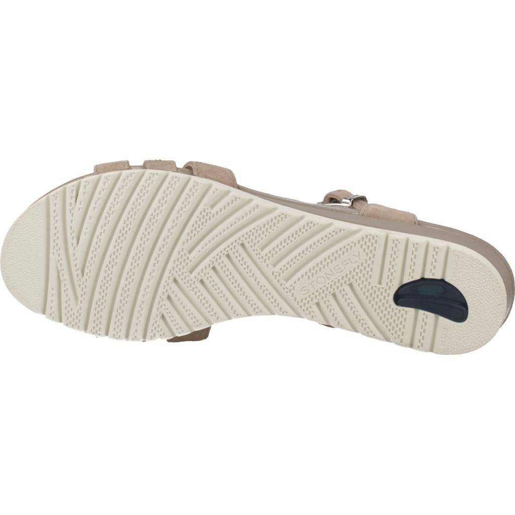 STONEFLY CHER GOAT SUEDE en color MARRON CLARO (7)