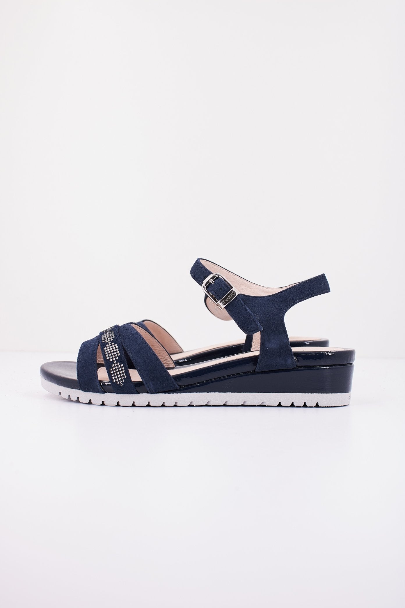 STONEFLY CHER GOAT SUEDE en color AZUL (1)
