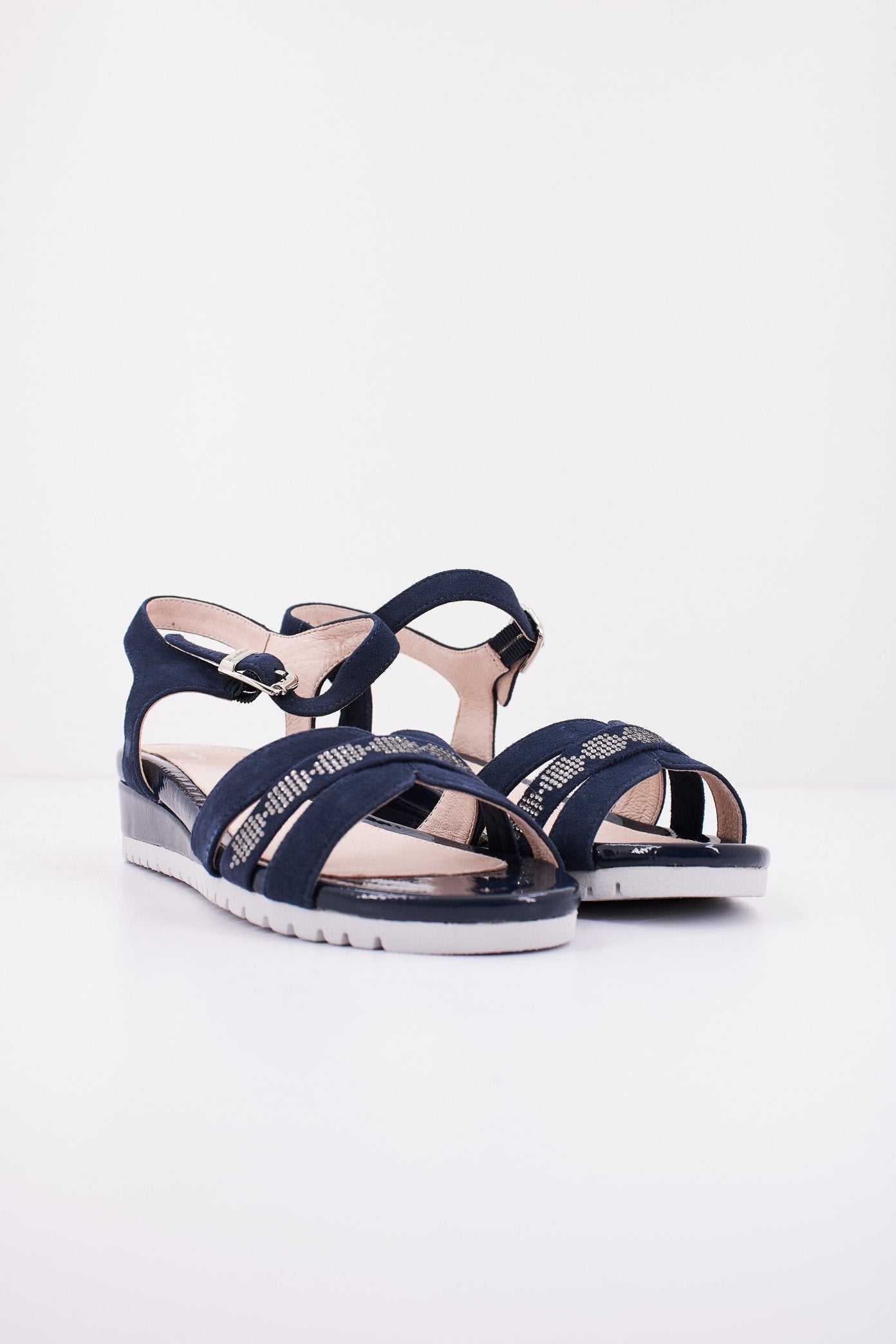STONEFLY CHER GOAT SUEDE en color AZUL (2)