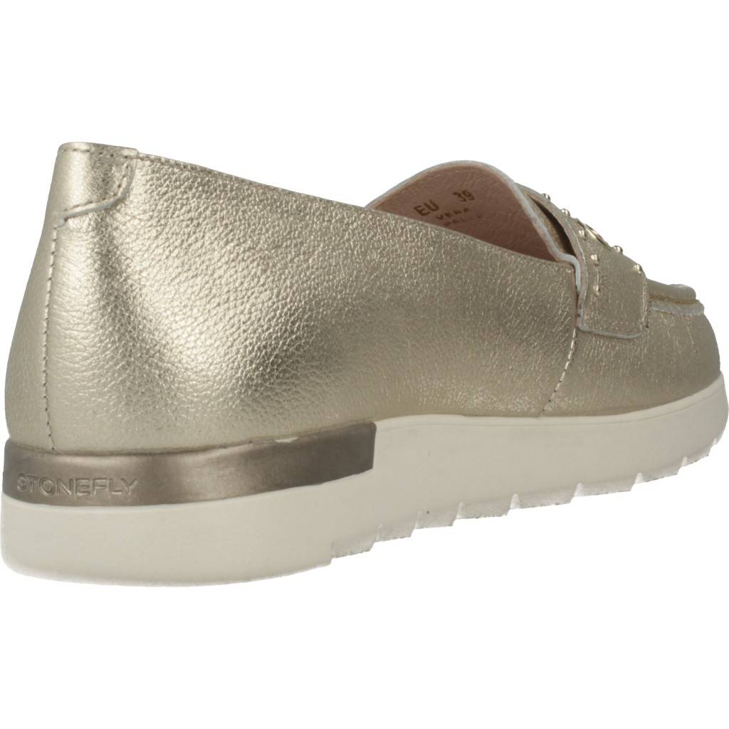 STONEFLY SARYN LAMINATED LTH en color ORO (3)