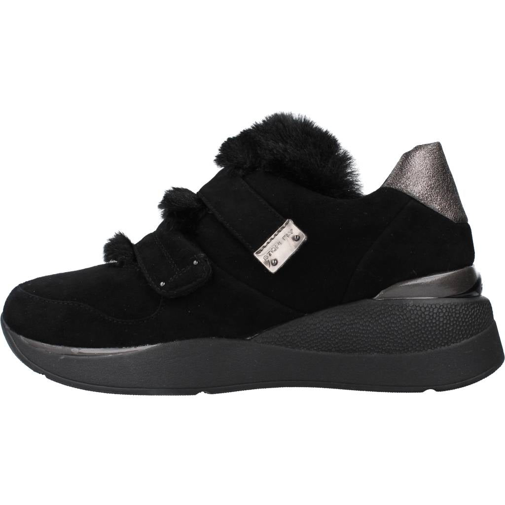 STONEFLY BOMBER II WASHED VELOUR en color NEGRO (2)