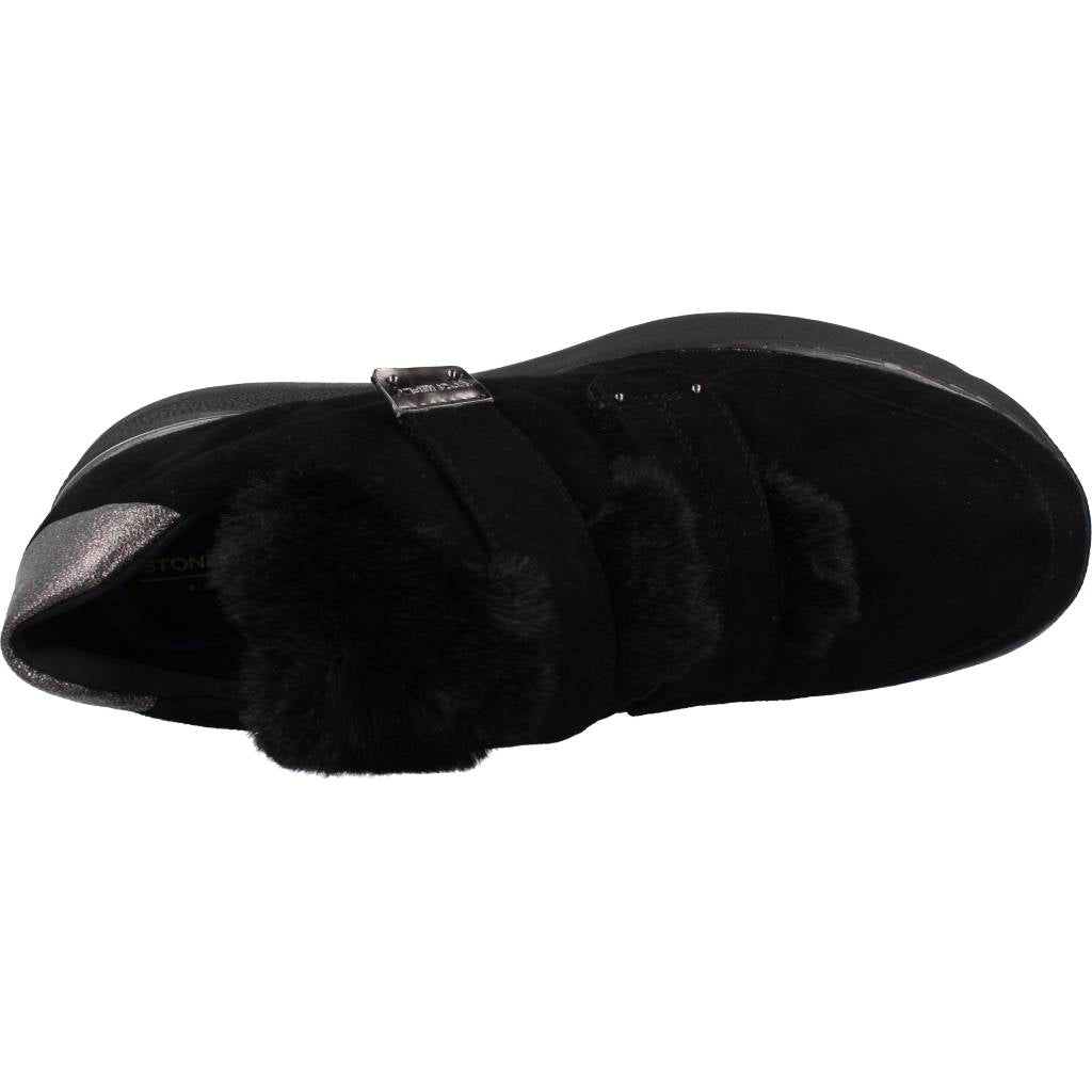 STONEFLY BOMBER II WASHED VELOUR en color NEGRO (7)