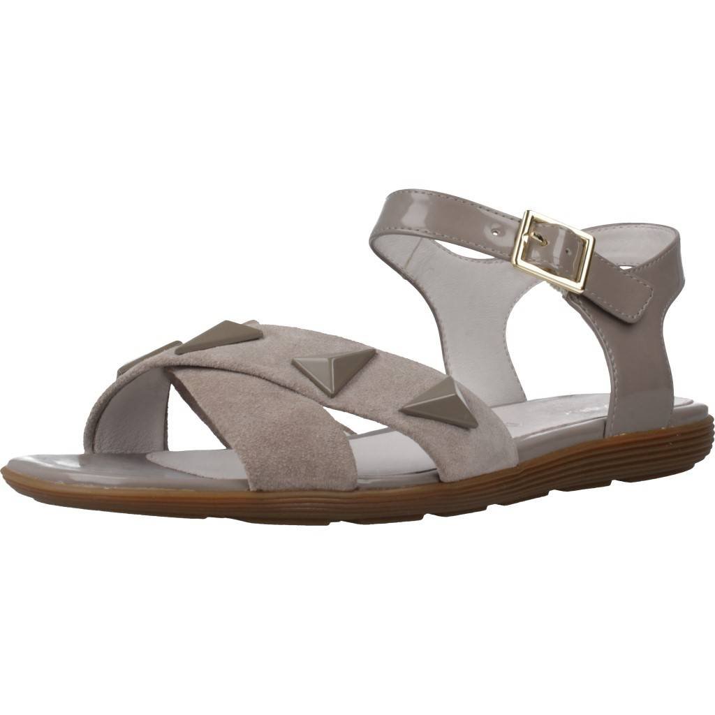 STONEFLY ALISYA VEL/PATENT en color MARRON CLARO (1)