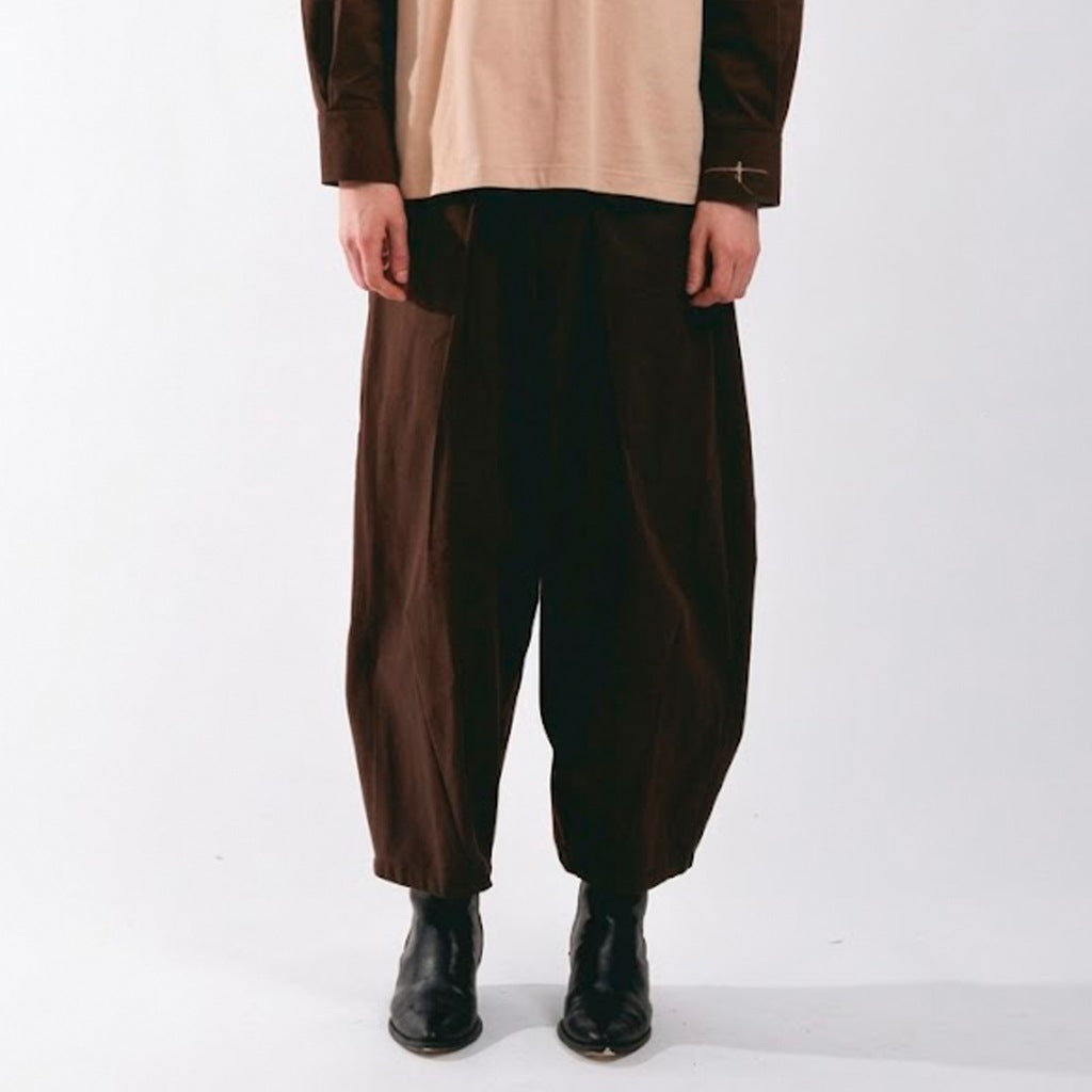 DAVIDE CECCARELLI CASTLEDC PANTALON CASTLE en color MARRON (4)