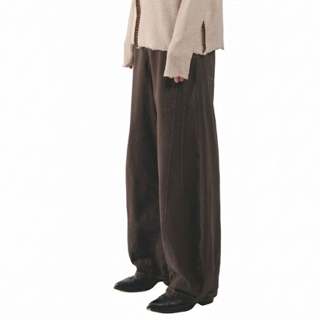 DAVIDE CECCARELLI TEXASDC PANTALON TEXAS en color MARRON (6)
