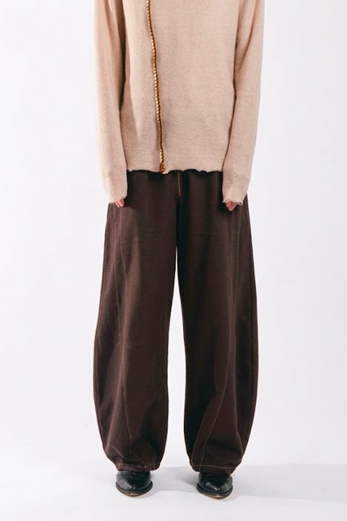DAVIDE CECCARELLI TEXASDC PANTALON TEXAS en color MARRON (1)