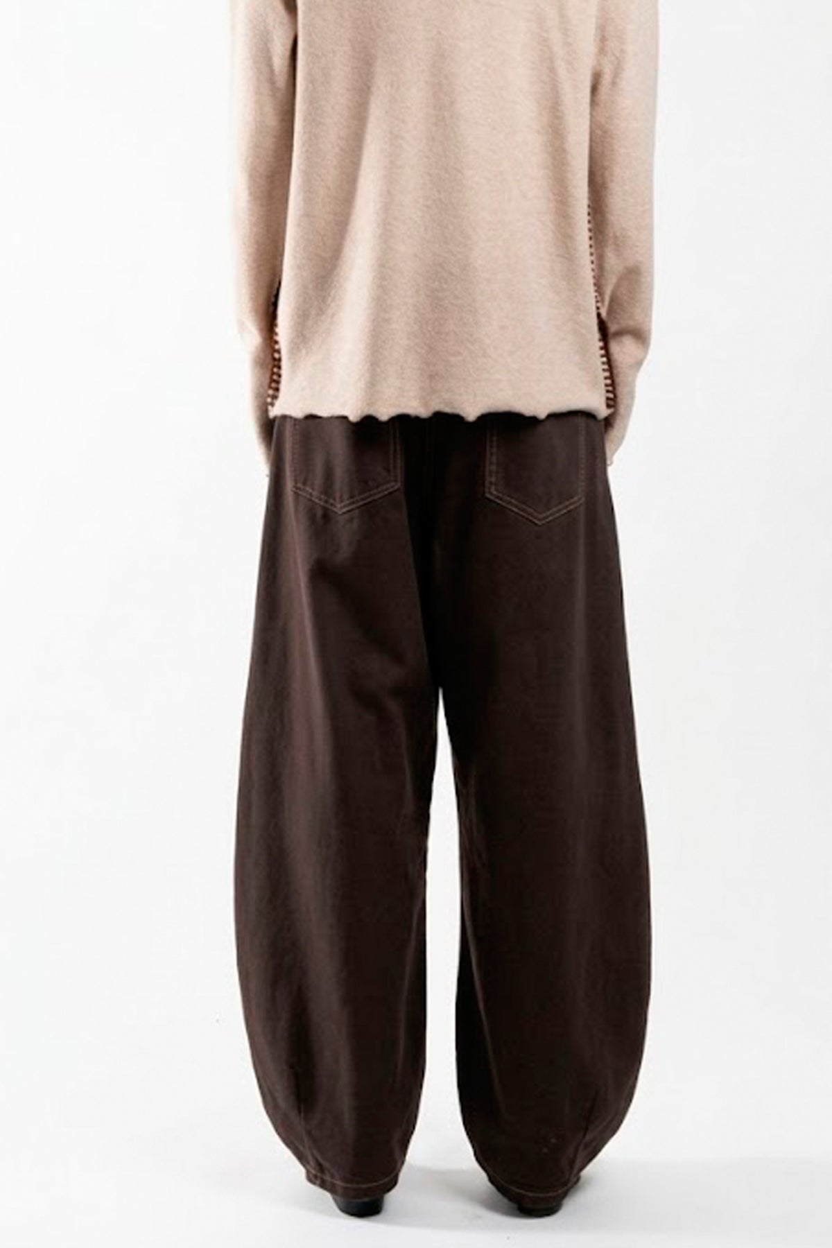 DAVIDE CECCARELLI TEXASDC PANTALON TEXAS en color MARRON (2)