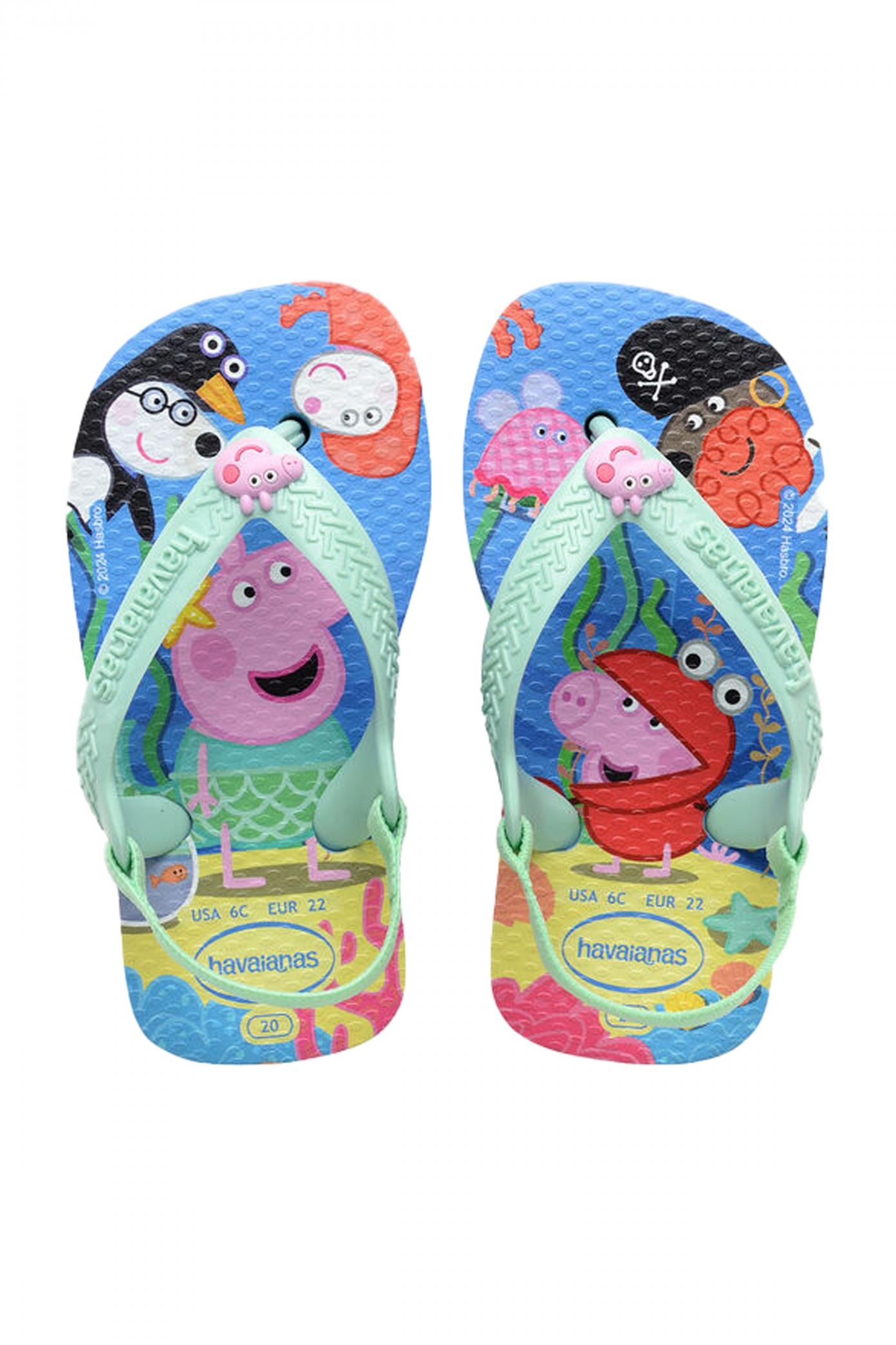 HAVAIANAS BABY PEPPA PIG en color AZUL (1)
