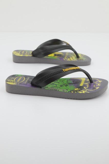 HAVAIANAS KIDS MAX HEROIS en color NEGRO (3)