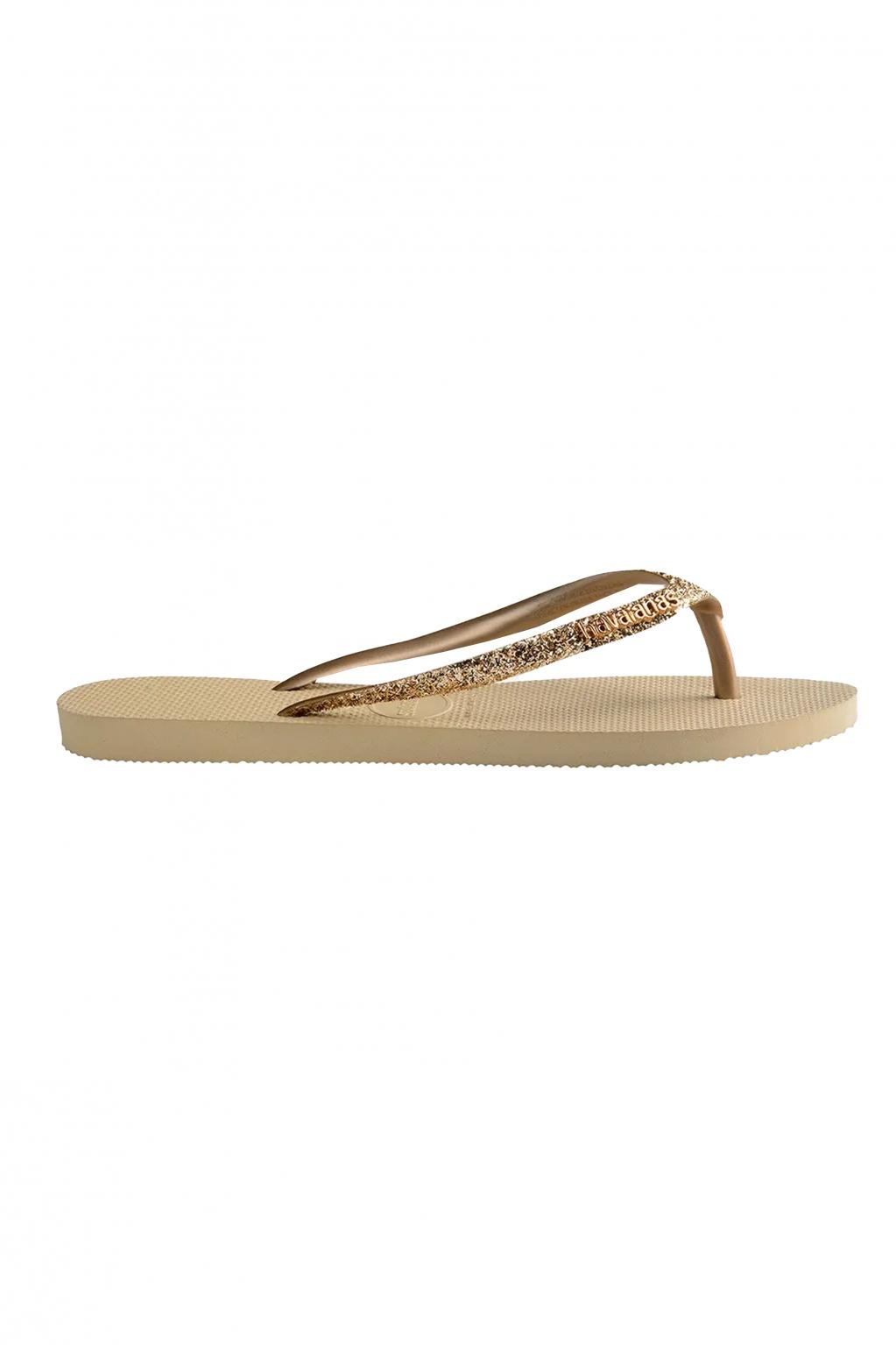 HAVAIANAS SLIM GLITTER II en color MARRON (2)