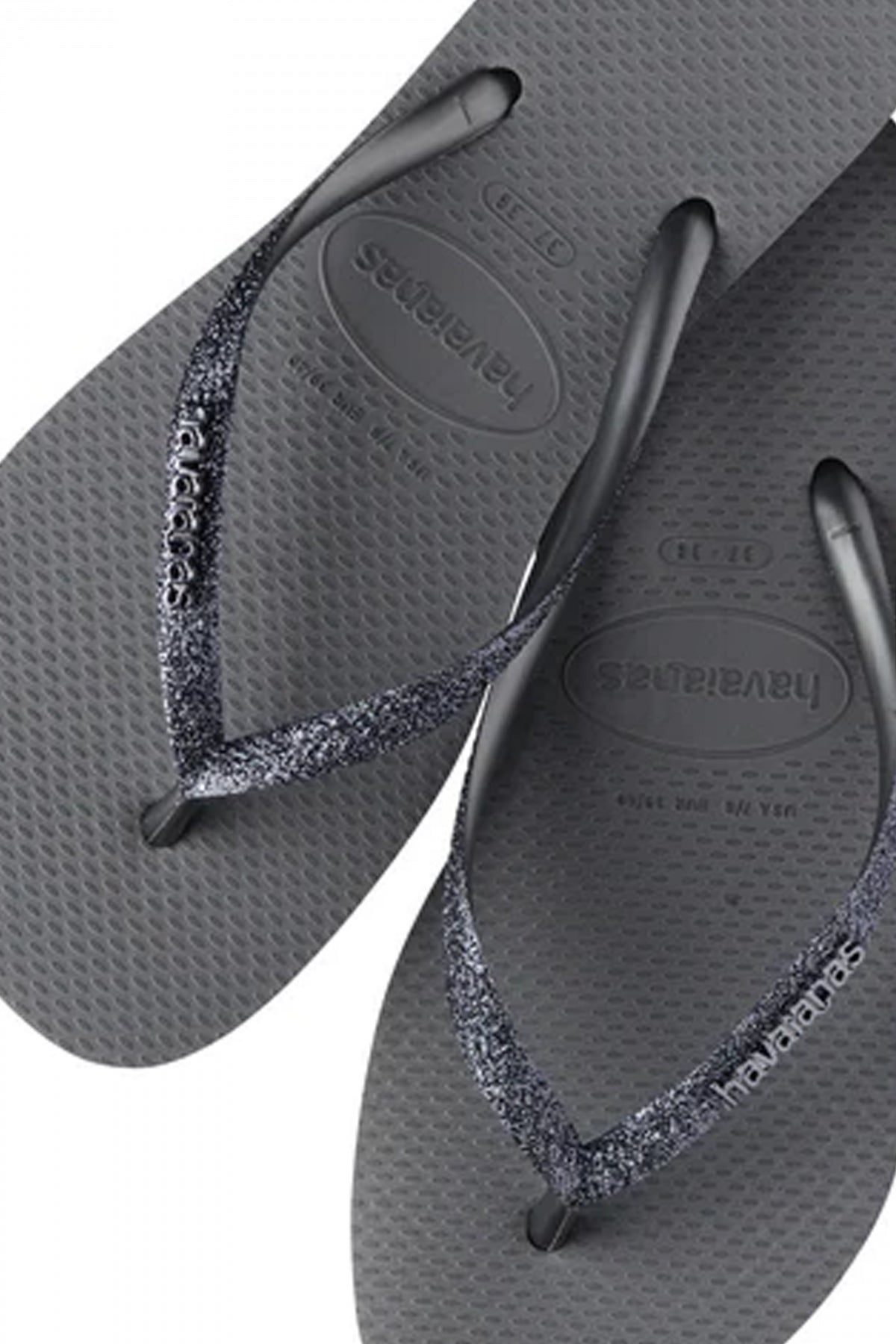 HAVAIANAS SLIM GLITTER II en color GRIS (5)