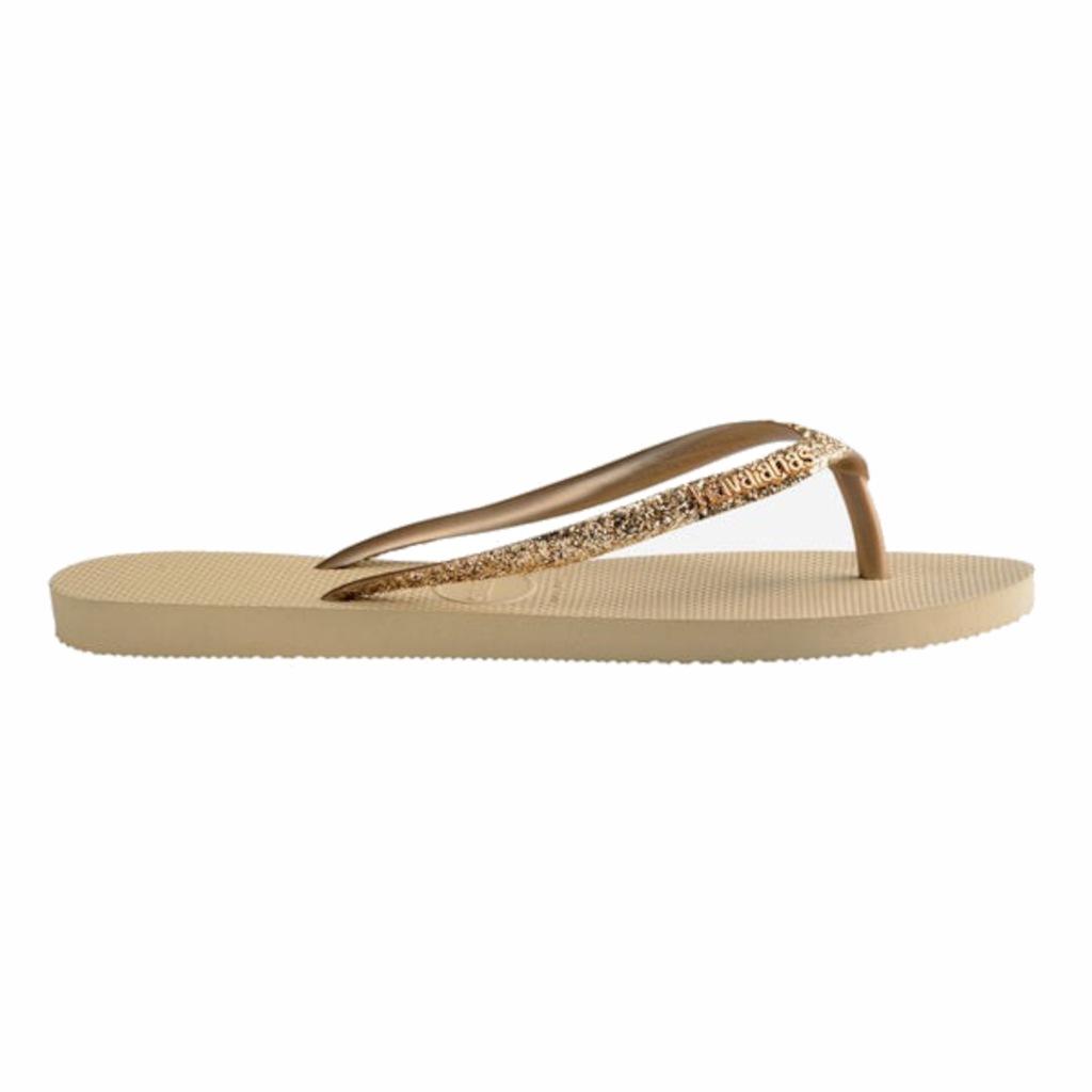 HAVAIANAS SLIM GLITTER II en color MARRON (4)