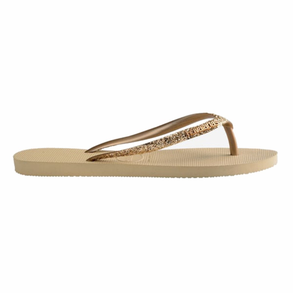 HAVAIANAS SLIM GLITTER II en color MARRON (4)