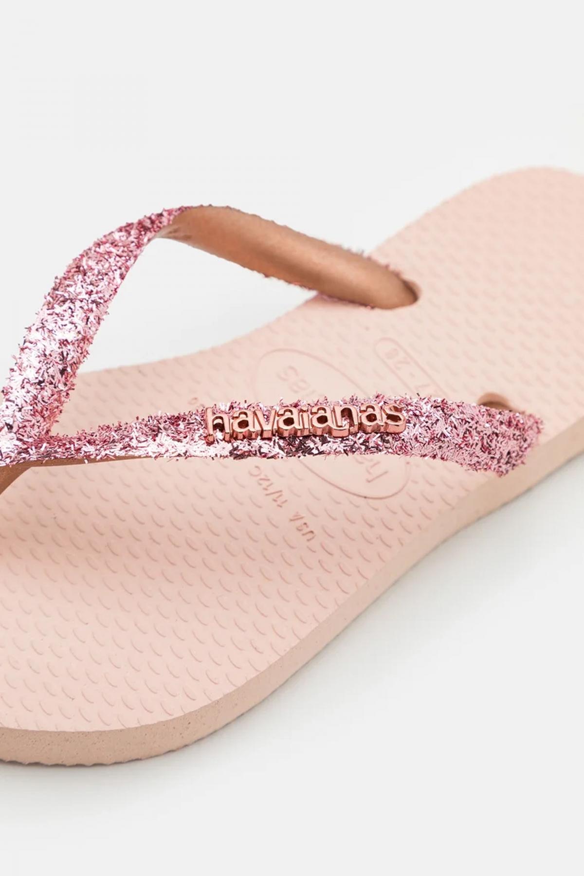 HAVAIANAS SLIM GLITTER II en color ROSA  (3)