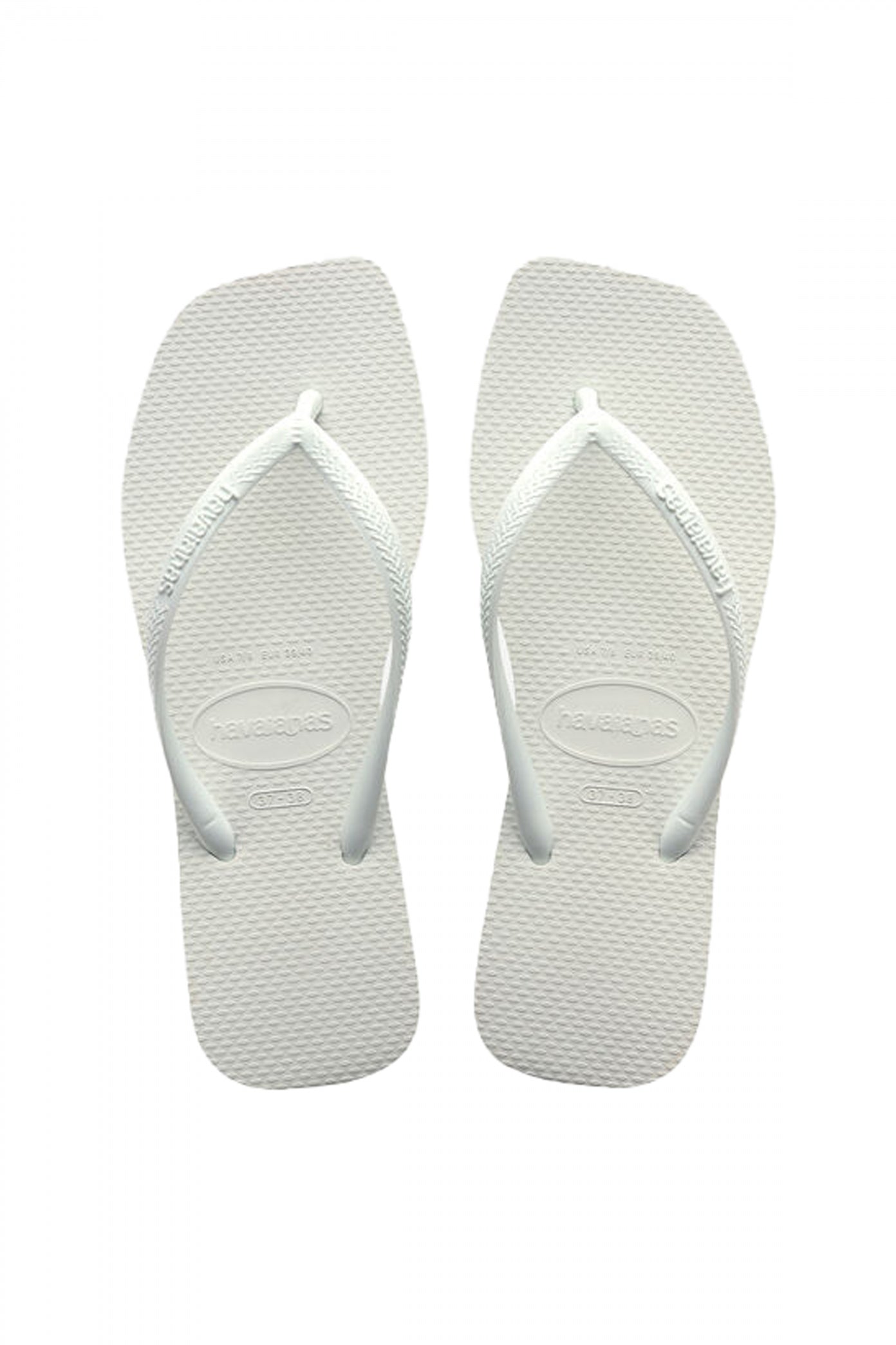 HAVAIANAS H HAV. SLIM SQUARE en color BLANCO (1)