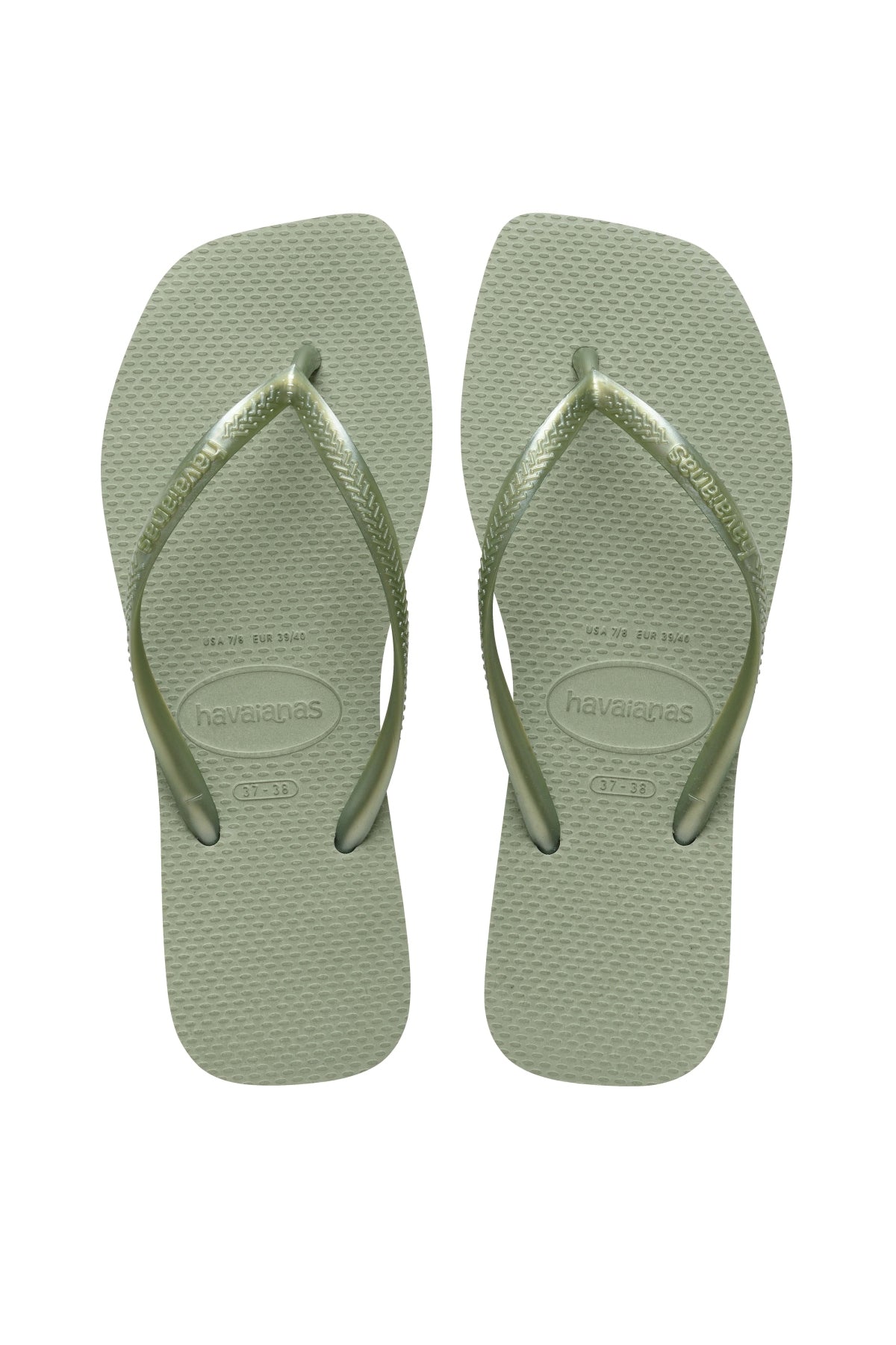 HAVAIANAS SQUARE en color VERDE (1)