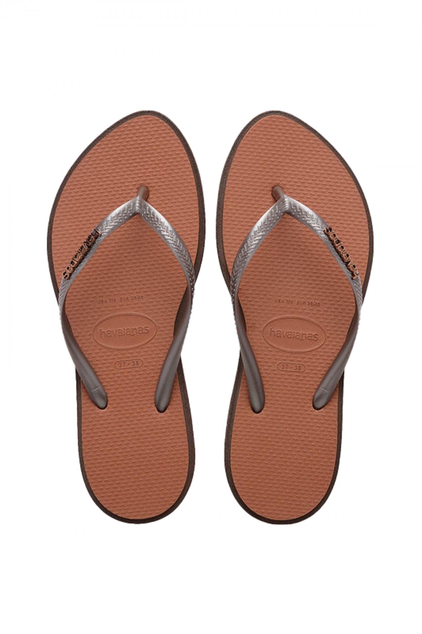 HAVAIANAS SLIM POINT en color MARRON (1)