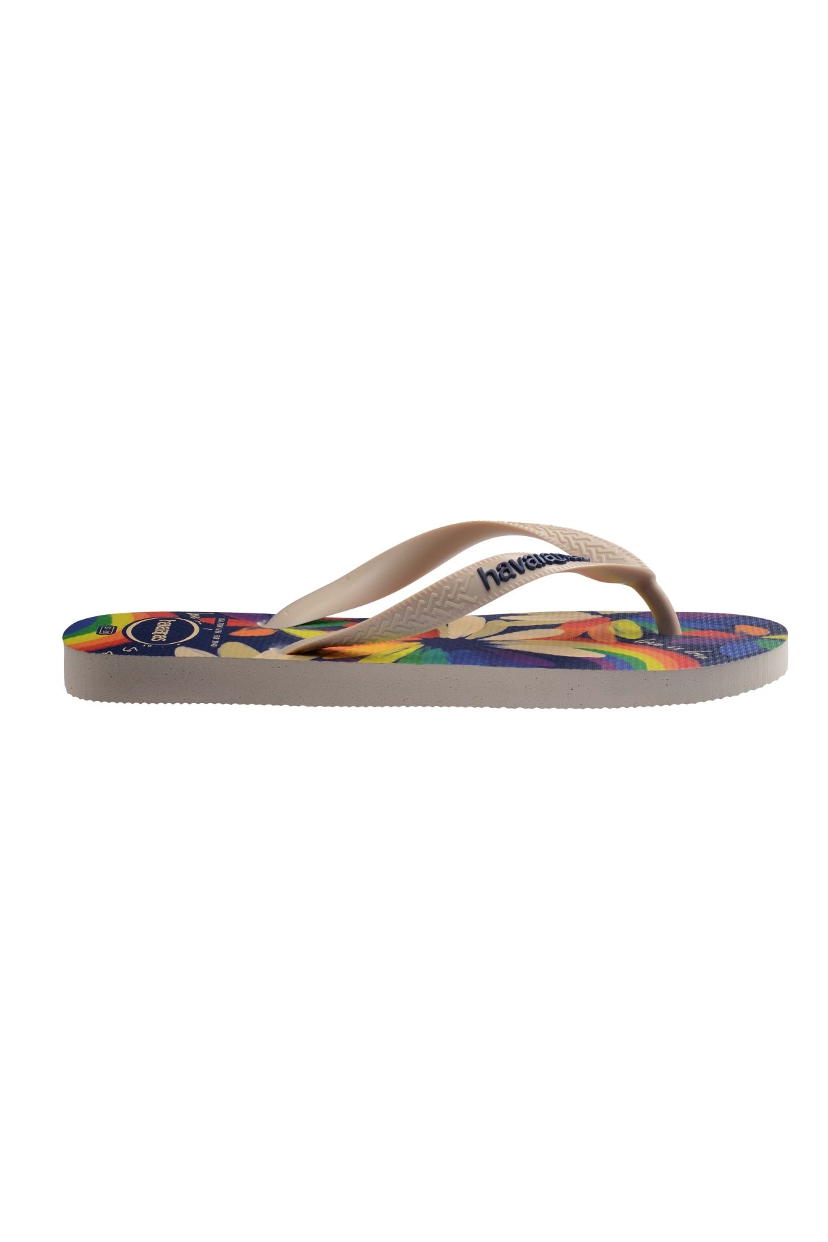 HAVAIANAS HAV. TOP PRIDE SS en color BEIS (2)