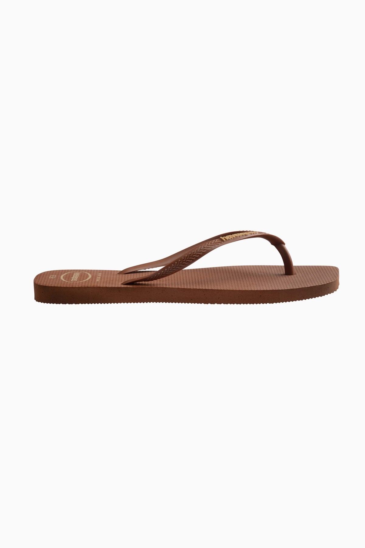 HAVAIANAS HAV. SQUARE LOGO POP UP SS en color MARRON (2)
