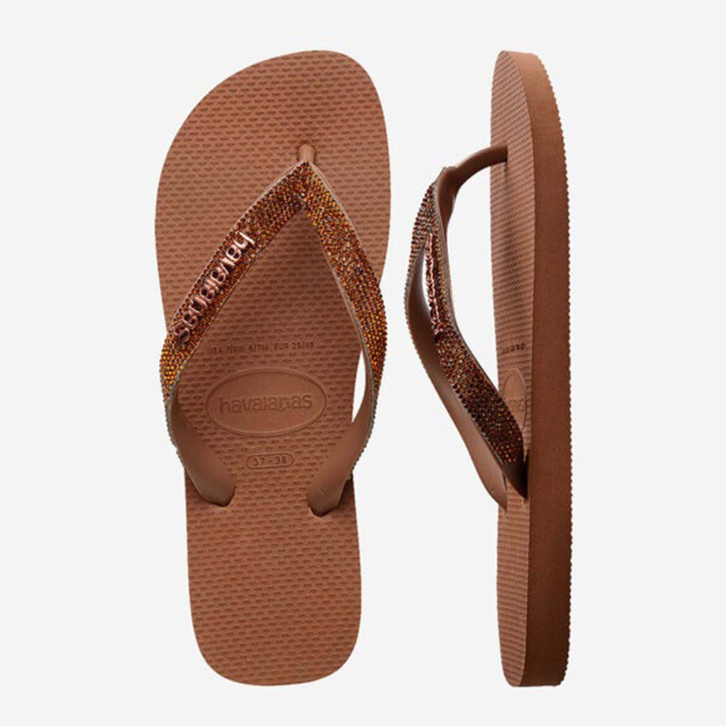 HAVAIANAS HAV. TOP GLOW en color MARRON (3)