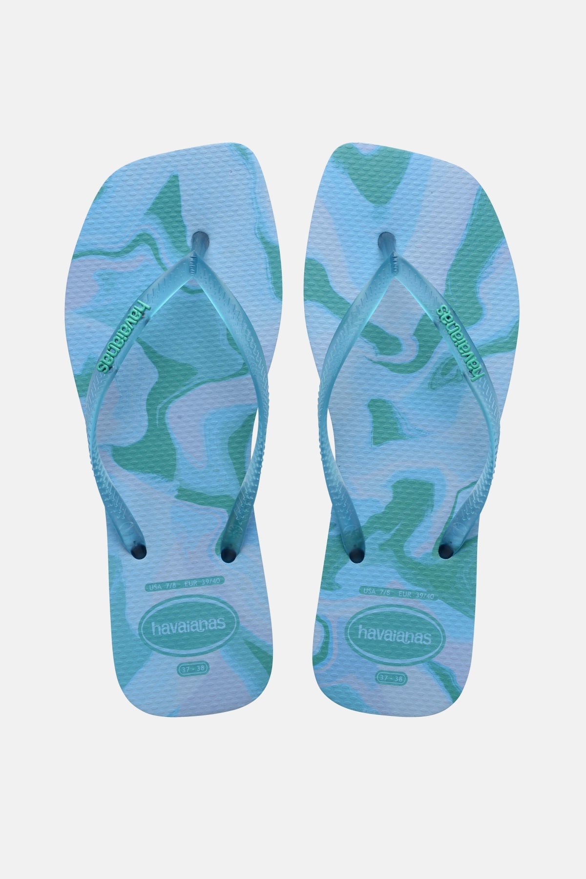 HAVAIANAS HAV. SQUARE JELLY SS en color AZUL (1)